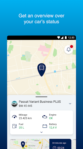 Android application Fleet Connect SE screenshort