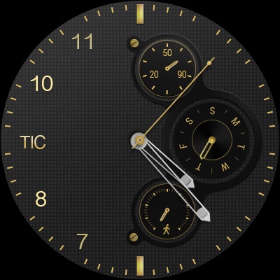 TicWatch Concise Golden Screen 2