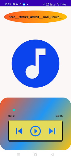 Android application Music player-Mp3 screenshort