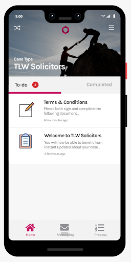 Android application TLW Solicitors screenshort