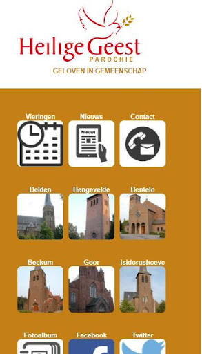 Android application Heilige Geest App screenshort