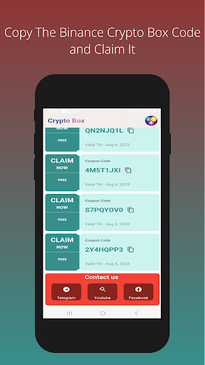 Crypto Box - Coupon App Screen 3