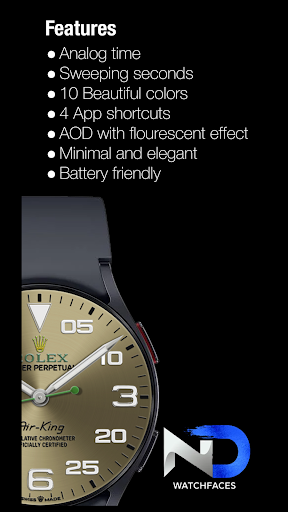 Rolex Air-King Watchface