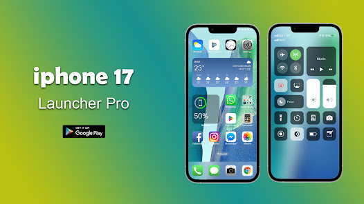 iphone 17 Pro Launcher 1.1 APK + Mod (Free purchase) for Android