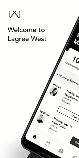 Android application Lagree West screenshort