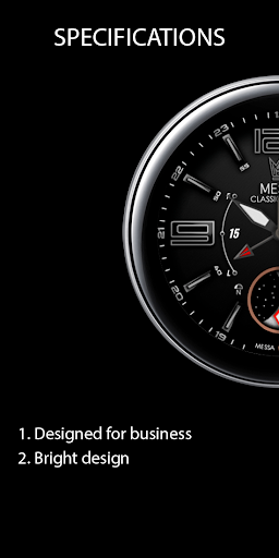 Messa Watch Face BN50 Business Screen 2