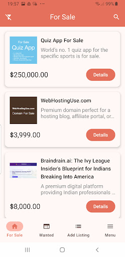 App preview