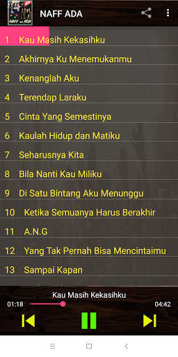 Lagu Naff vs Ada Band