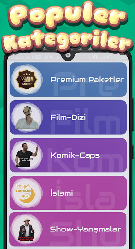 Sticker TR - Arşiv ve Maker Screen 3
