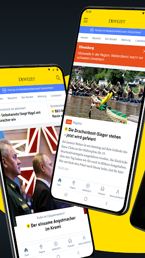 DEWEZET - News und Podcast Screen 2