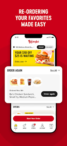Screenshot of Bojangles