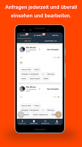 Android application W-DL-Edition Mitarbeiter screenshort