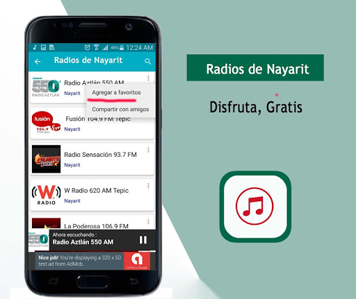 Radios de Nayarit Screen 2