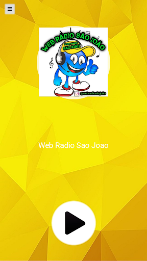 Android application Web Rádio São João screenshort