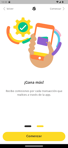 Android application App Corresponsal screenshort