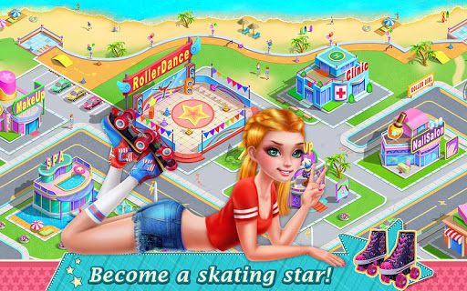 Roller Skating Girls - Simulation - games