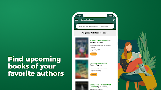 Android application Upcoming · Release Dates screenshort