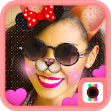 Doggy Face Camera-Funny Cute Doge Motion Stickers icon