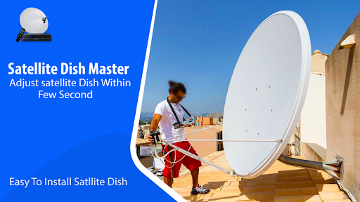 Satellite finder: Set dish Screen 3