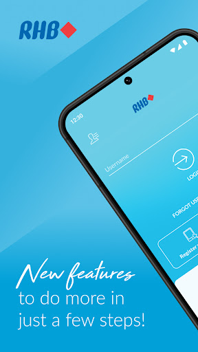Android application RHB Mobile Banking screenshort
