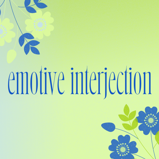 emotive interjection logo