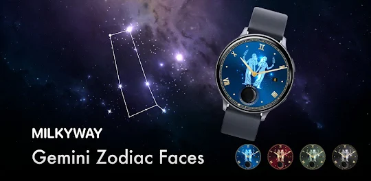 Milky Way: Gemini Zodiac Faces