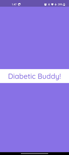 Diabetic Buddy Screen 2