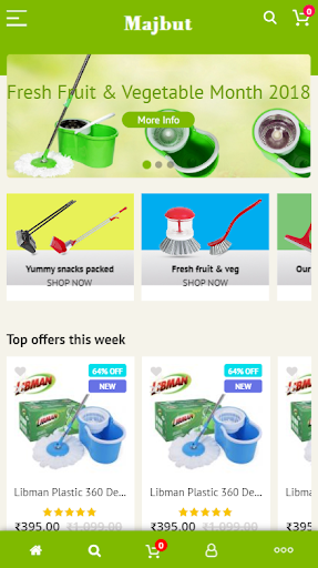 Android application Majbut Online MarketplaceIndia screenshort