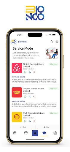 Android application Bionco screenshort