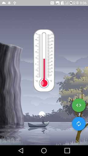 Android application 온도어때 온도계 screenshort
