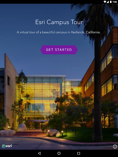 Esri Campus Map Tour