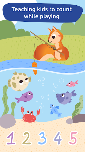 Android application Numbers: 123 games for kids screenshort