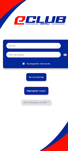 Android application e-Club screenshort