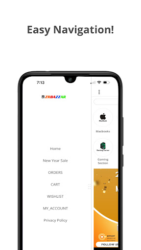 ZRBAZZAR Online Shopping App Screenshot 4 - AppWisp.com