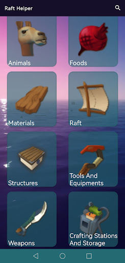 Android application Raft Helper screenshort