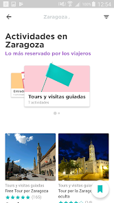 Captura de Pantalla 2 Zaragoza Guía turística y mapa android