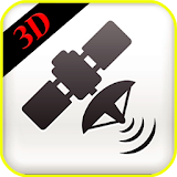 satellite director 3D icon