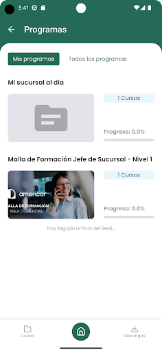 Academia Americar Screen 3