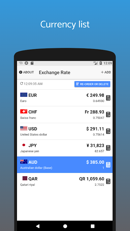 Exchange Rate Converter Live - 3.1 - (Android)