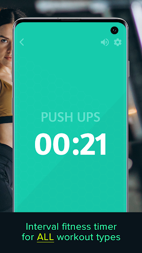 Tabata hiit interval gym timer Screen 2