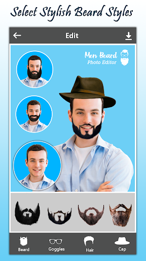 Men Beard Photo Editor Boy Hai 2.6 screenshots 1