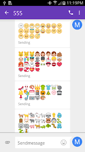 Emoji Fonts for FlipFont Screenshot
