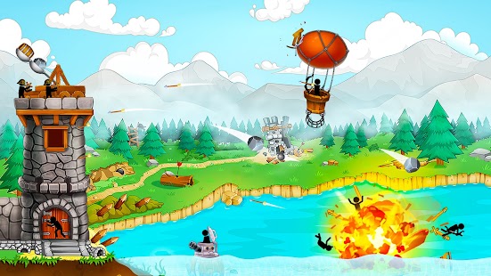 Das Katapult: Stickman Pirates Screenshot