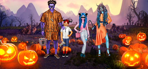 Monsters Dress Up Games  screenshots 1