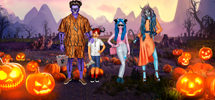 Monsters Dress Up Games