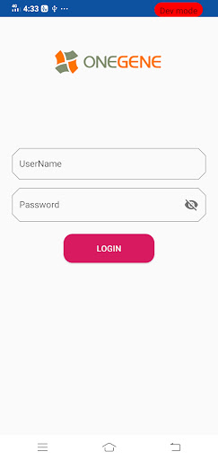 ONEGENE CONSUMABLE Screen 3
