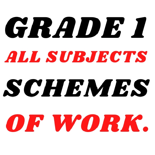 Grade 1 All schemes of work. logo