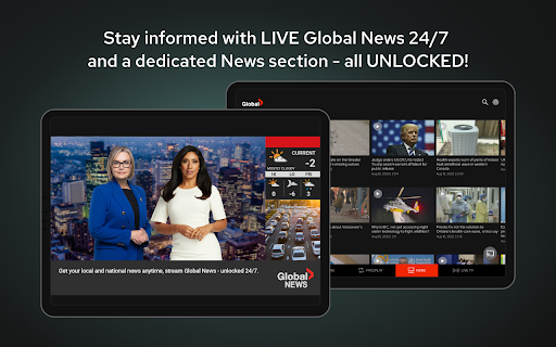 Global TV screenshot