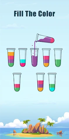 Water Color Sort Puzzle - 2023 - Screenshot 2