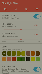 sFilter - Blauwlichtfilter MOD APK (Pro ontgrendeld) 2